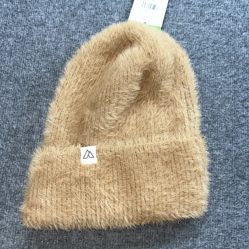 New Alpine Design Women's Fuzzy Rib Beanie One Size Light Brown